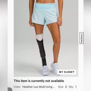 Lululemon Speed Up Short